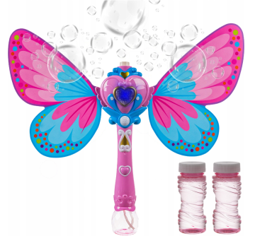 Varázspálca szappanbuborékokkal, buborékpálca Butterfly Kruzzel 21161