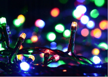 Karácsonyi fényfüzérek kültéri/belső 10 m - 100 LED szín L11361