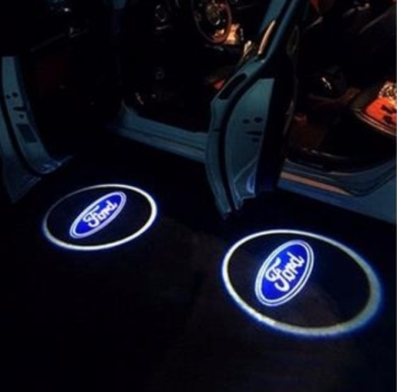 Az autómárka logójának LED-projektorja - 2 db (Ford)