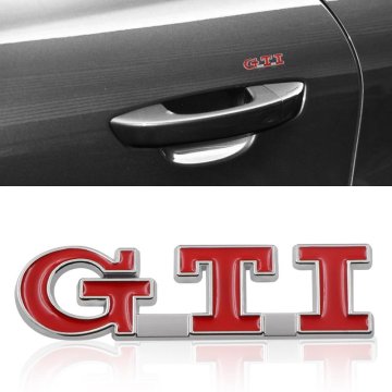 3D autós matrica GTI