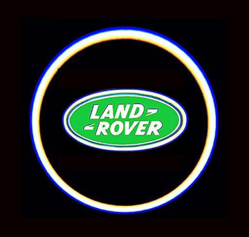 Az autómárka logójának LED kivetítője - 2 db (Land Rover)