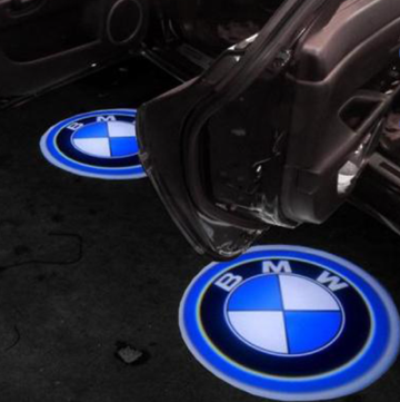 Az autómárka logójának LED projektor - 2 db (BMW)